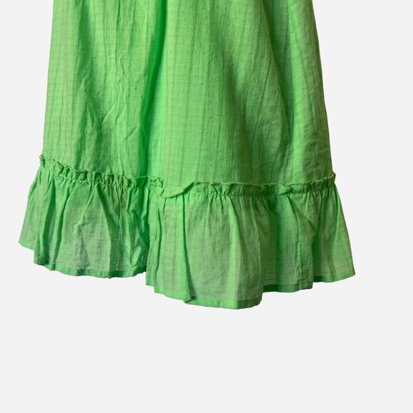 Adelyn Rae Green Puff Sleeve Dress / Small - Picture 4 of 5